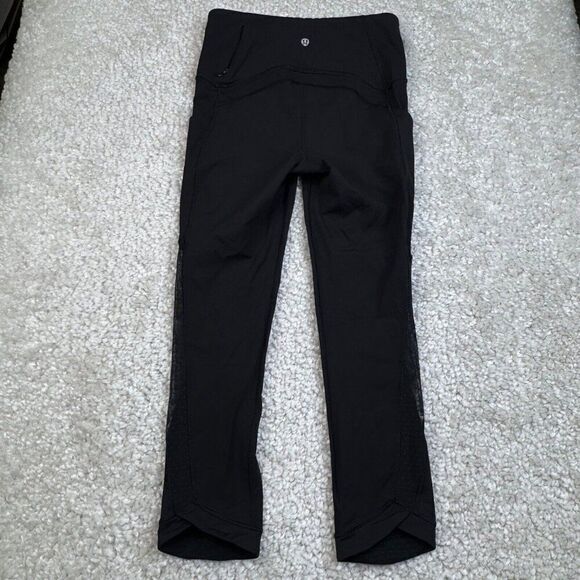 Lululemon Sole Training Crop Black - Picture 3 of 12